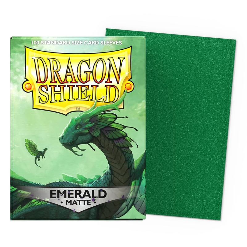 Dragon Shield Sleeves: Standard Matte - 100 CT | Compatible with Pokemon, Flesh & Blood, One Piece & Magic the Gathering