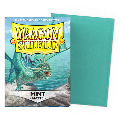 Dragon Shield Sleeves: Standard Matte - 100 CT | Compatible with Pokemon, Flesh & Blood, One Piece & Magic the Gathering