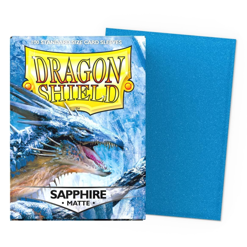 Dragon Shield Sleeves: Standard Matte - 100 CT | Compatible with Pokemon, Flesh & Blood, One Piece & Magic the Gathering