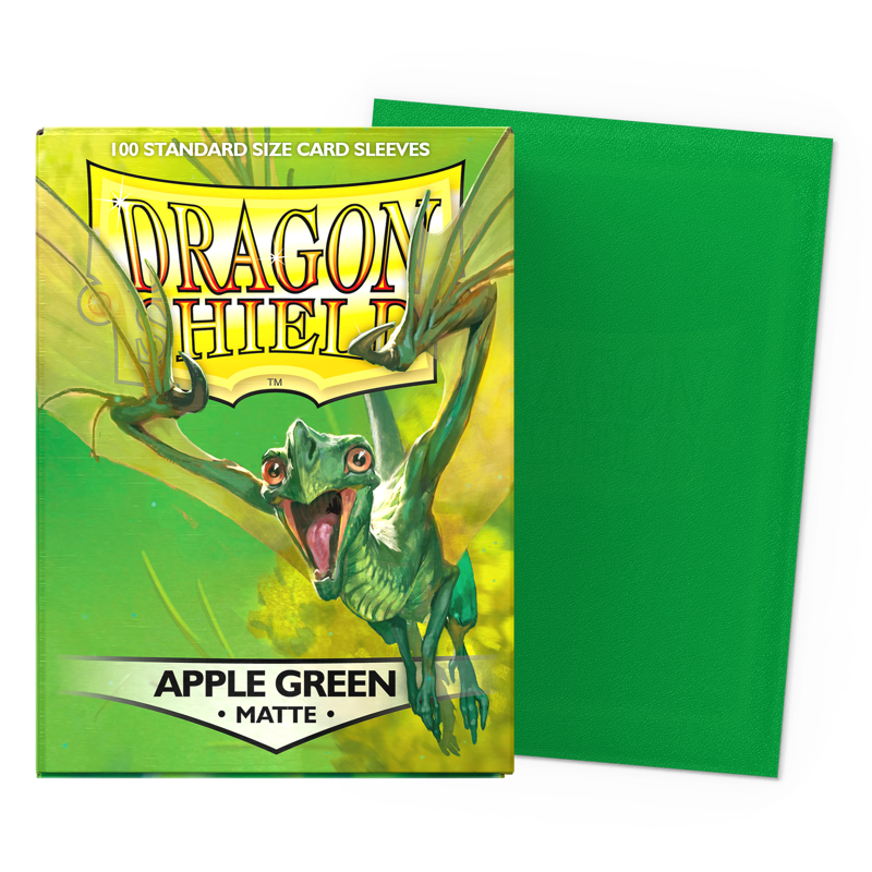 Dragon Shield Sleeves: Standard Matte - 100 CT | Compatible with Pokemon, Flesh & Blood, One Piece & Magic the Gathering