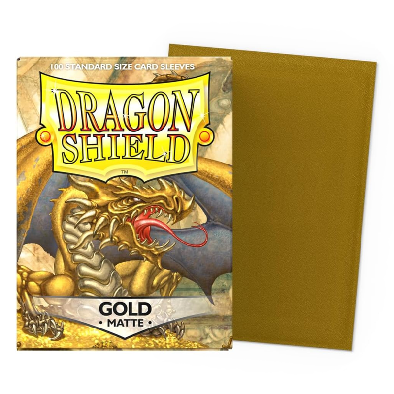 Dragon Shield Sleeves: Standard Matte - 100 CT | Compatible with Pokemon, Flesh & Blood, One Piece & Magic the Gathering