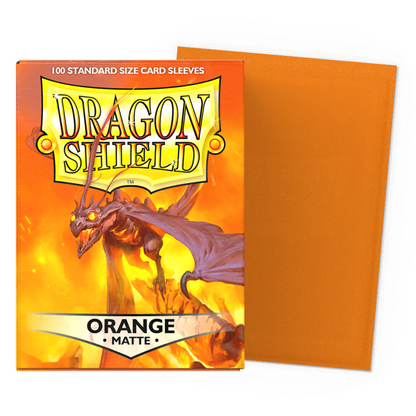Dragon Shield Sleeves: Standard Matte - 100 CT | Compatible with Pokemon, Flesh & Blood, One Piece & Magic the Gathering