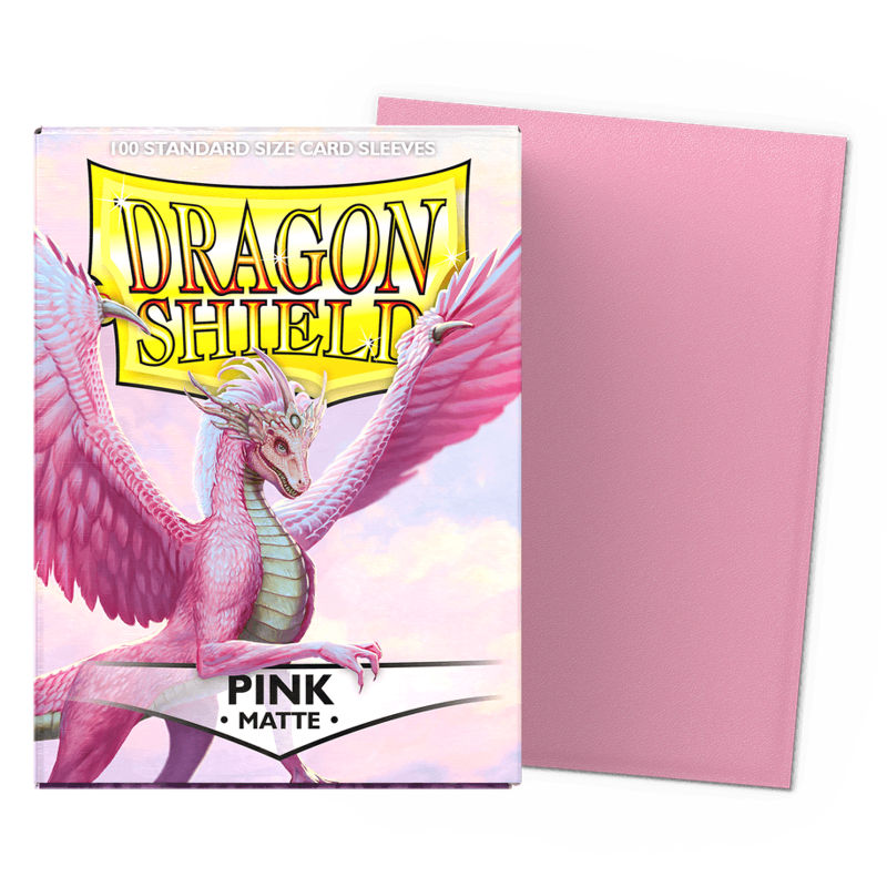 Dragon Shield Sleeves: Standard Matte - 100 CT | Compatible with Pokemon, Flesh & Blood, One Piece & Magic the Gathering