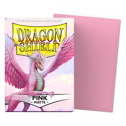 Dragon Shield Sleeves: Standard Matte - 100 CT | Compatible with Pokemon, Flesh & Blood, One Piece & Magic the Gathering