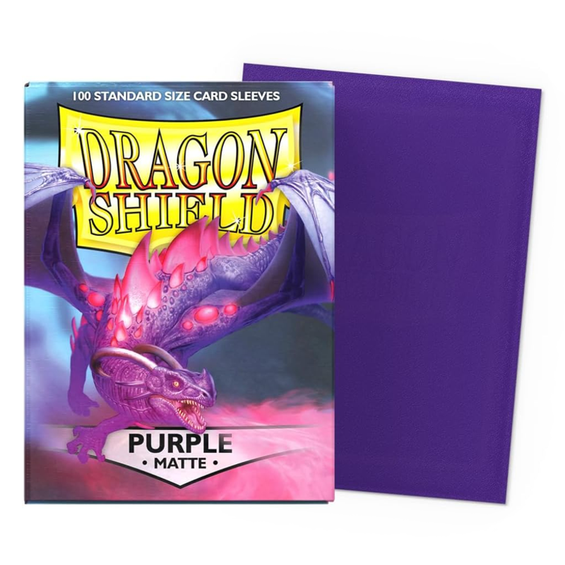 Dragon Shield Sleeves: Standard Matte - 100 CT | Compatible with Pokemon, Flesh & Blood, One Piece & Magic the Gathering