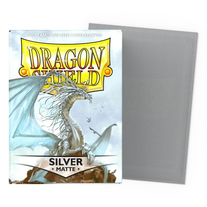 Dragon Shield Sleeves: Standard Matte - 100 CT | Compatible with Pokemon, Flesh & Blood, One Piece & Magic the Gathering