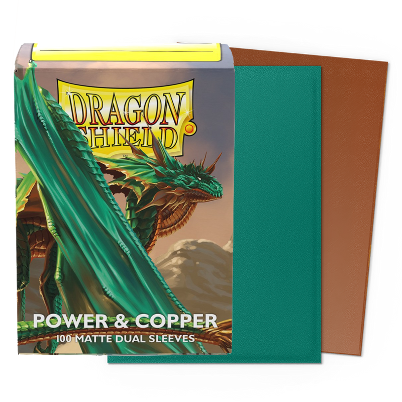 Dragon Shield Sleeves: Matte Dual - 100 CT | Compatible with Pokemon, Flesh & Blood, One Piece & Magic the Gathering
