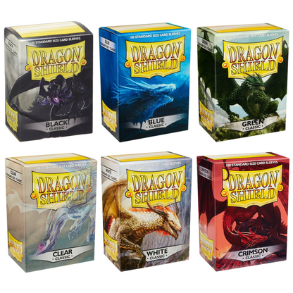 Dragon Shield Sleeves: Standard Classic - 100 CT | Compatible with Pokémon, Flesh & Blood, One Piece & Magic the Gathering