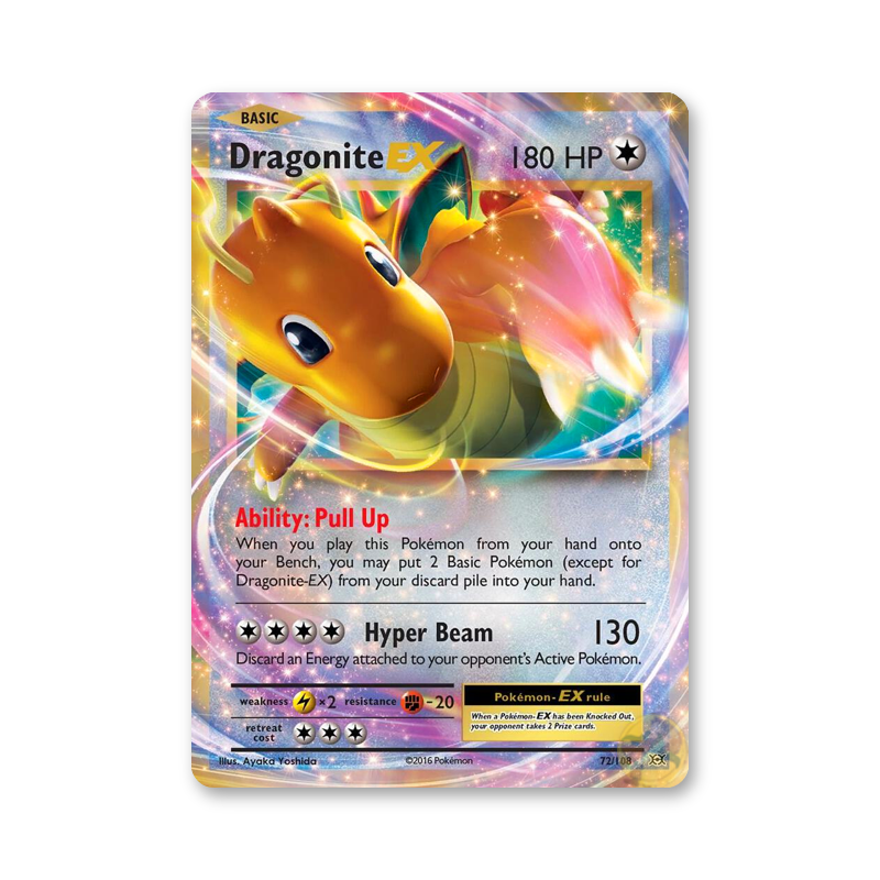 Dragonite EX - 72/108 (Evolutions)
