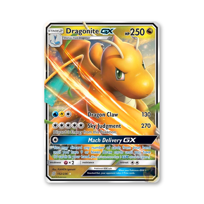 Dragonite GX - 152/236 (Unified Minds)