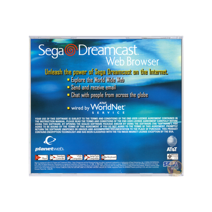 Sega Dreamcast Web Browser (Sega Dreamcast)