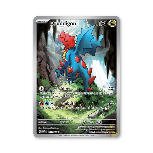 Druddigon - 151/086 (White Flare)