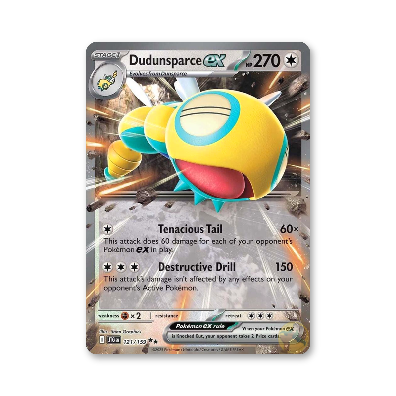 Dudunsparce ex - 121/159 (Journey Together)