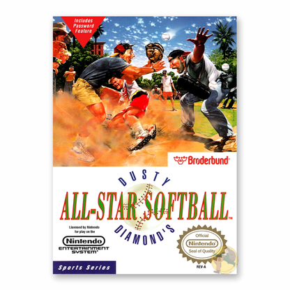 Dusty Diamond's All-Star Softball (Nintendo NES)