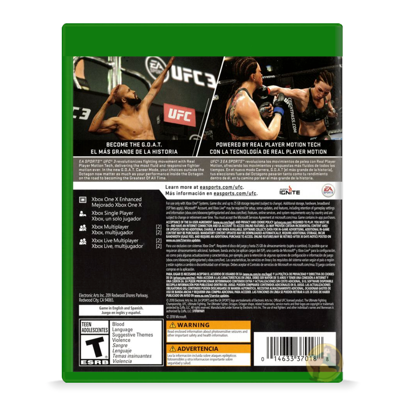 EA Sports UFC 3 (Xbox One)