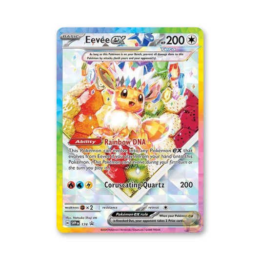 Eevee ex - 174 (Scarlet & Violet Promo Cards)