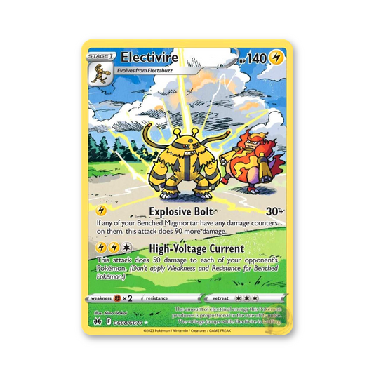 Electivire - GG08/GG70 (Crown Zenith: Galarian Gallery)