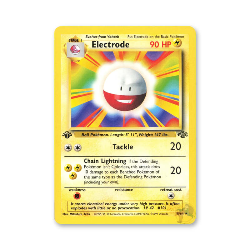 Electrode [Misprint / 1st Edition] - 18 (Jungle)
