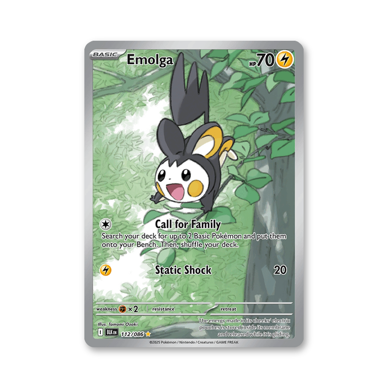 Emolga - 116/086 (Black Bolt) [JPN]