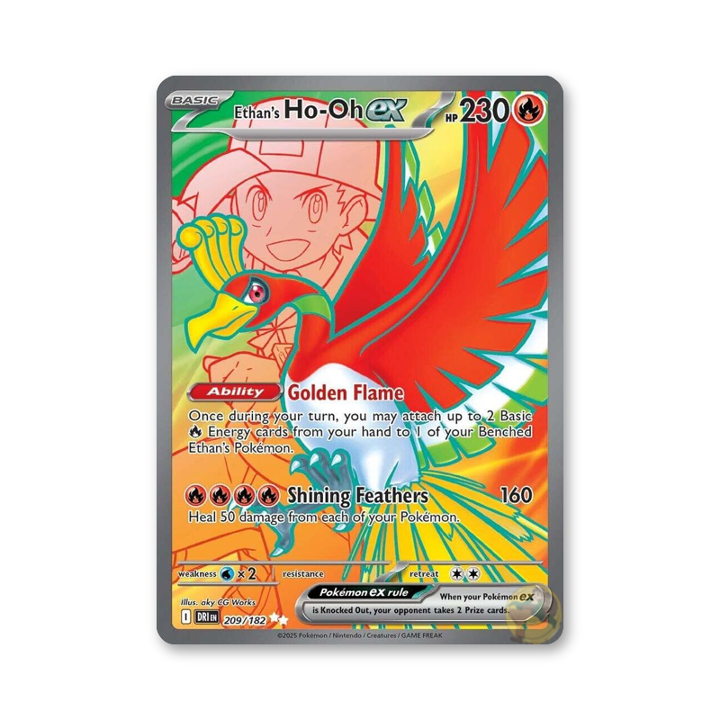 Ethan's Ho-Oh ex - 209/182 (Destined Rivals)
