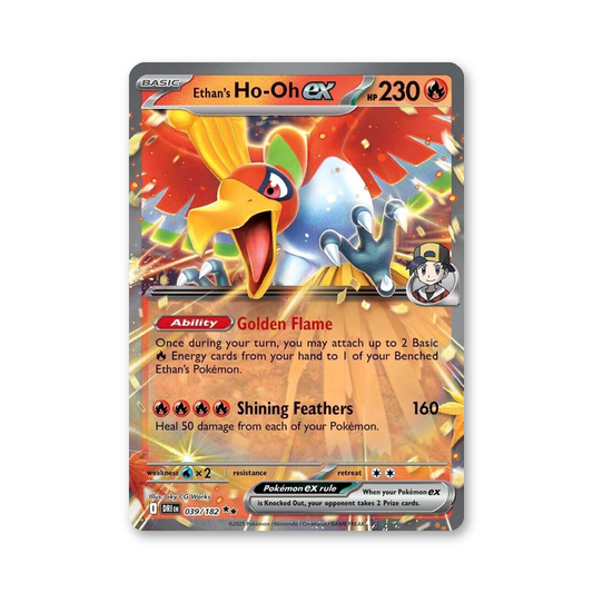 Ethan's Ho-oh ex - 039/182 (Destined Rivals)