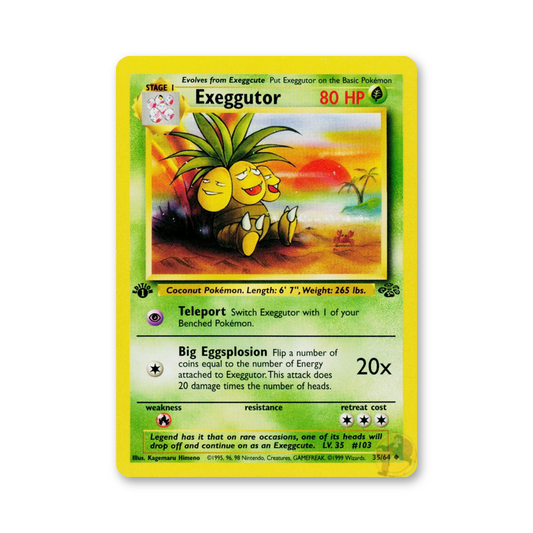 Exeggutor (First Edition) - 35/64 (Jungle)