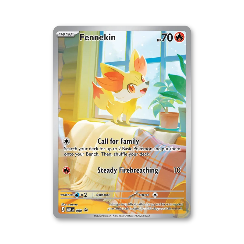 Fennekin - 080 (Mega Evolution Promo Cards)