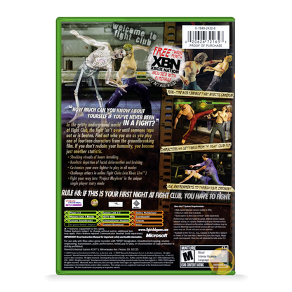 Fight Club (Microsoft Xbox)