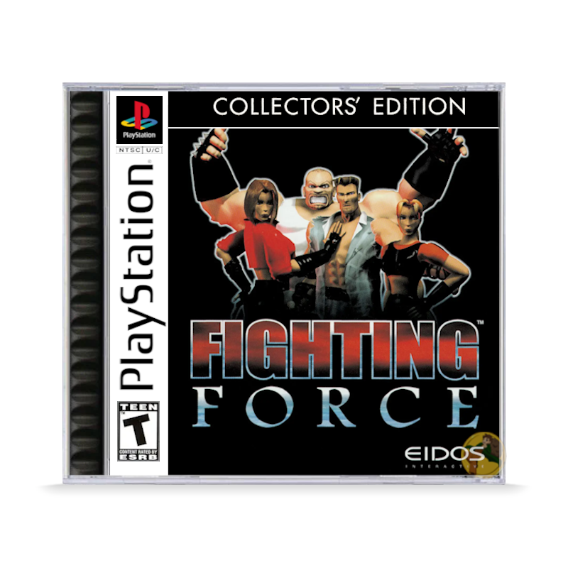 Fighting Force [Collectors' Edition Variant] (PlayStation 1)