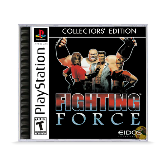 Fighting Force [Collectors' Edition Variant] (PlayStation 1)