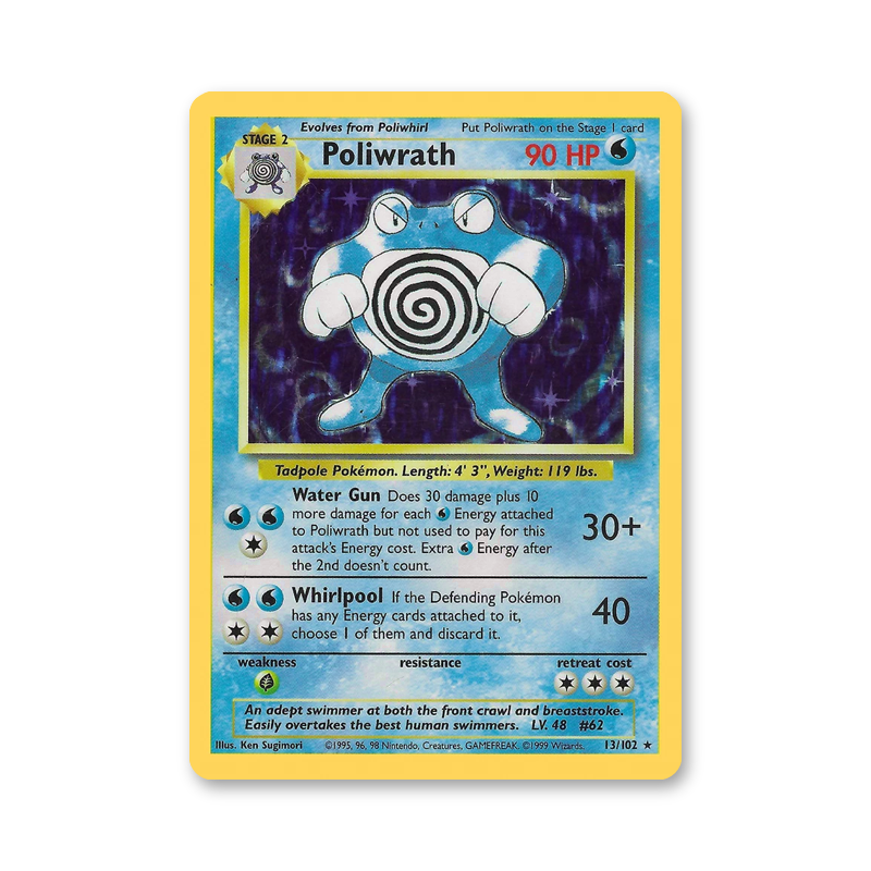 Poliwrath - 013/102 (Base Set Unlimited)