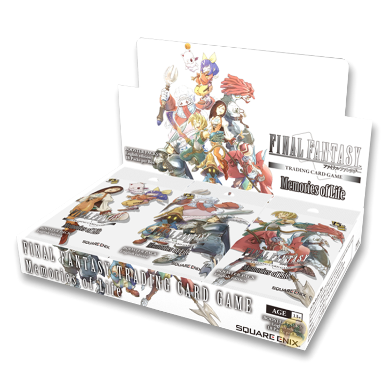 Final Fantasy TCG: Memories of Life Booster Box (18 Packs) [PREORDER]
