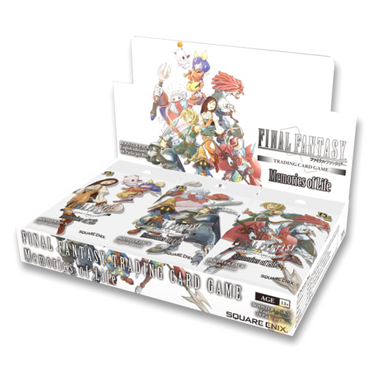 Final Fantasy TCG: Memories of Life Booster Box (18 Packs) [PREORDER]