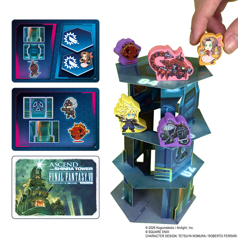 Final Fantasy VII - Ascend the Shinra Tower Board Game [PREORDER]