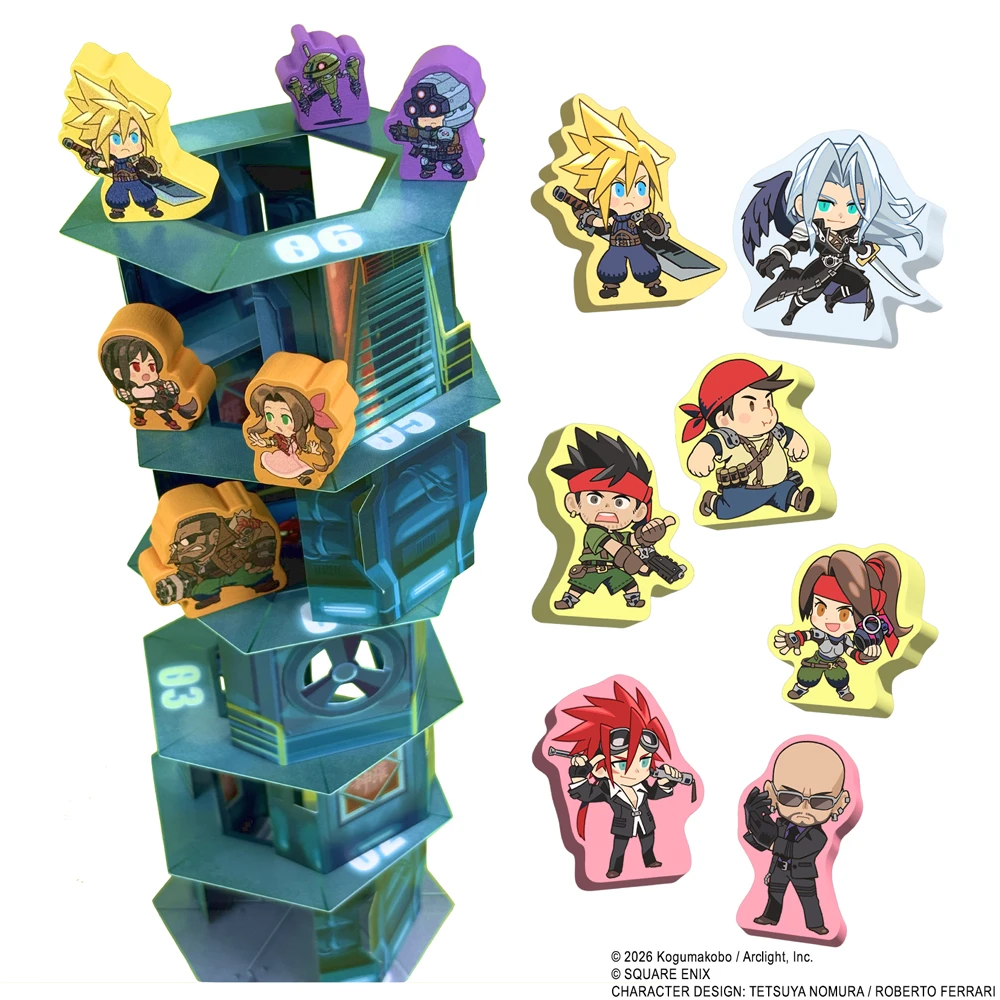 Final Fantasy VII - Ascend the Shinra Tower Board Game [PREORDER]