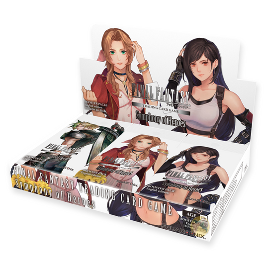 Final Fantasy TCG: Symphony of Heroes Booster Box (18 Packs) [PRE-ORDER]