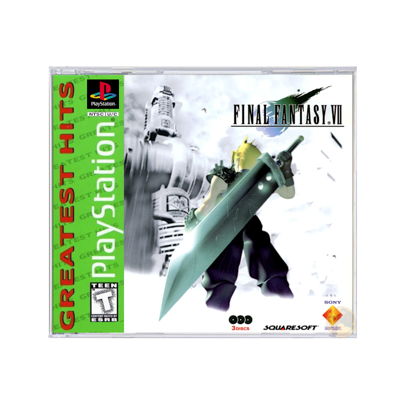 Final Fantasy VII [Greatest Hits] (PlayStation 1) – Spanky's Loot Stash