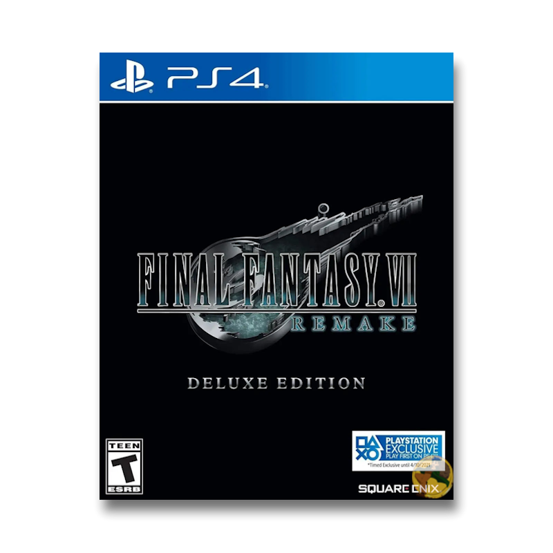 Final Fantasy VII Remake [Deluxe Edition] (PlayStation 4)