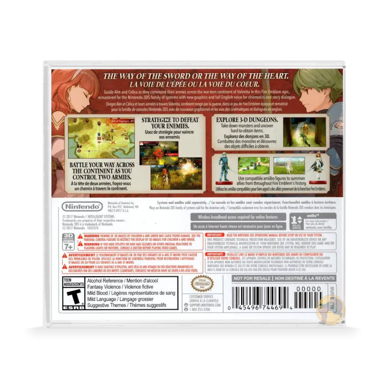 Fire Emblem Echoes: Shadows of Valentia (Nintendo 3DS)