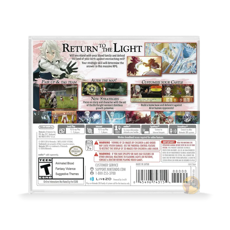 Fire Emblem Fates: Birthright (Nintendo 3DS)