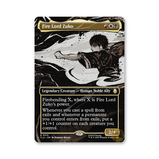 Fire Lord Zuko (Borderless) - 0315 (Avatar: The Last Airbender)