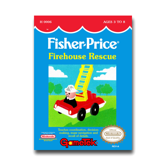 Fisher-Price: Firehouse Rescue (Nintendo NES)