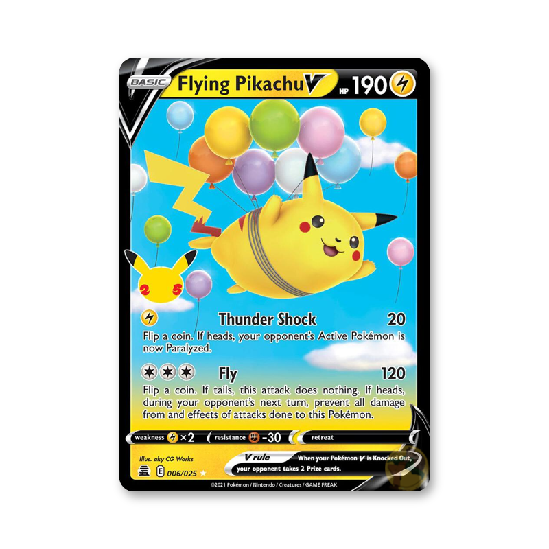 Flying Pikachu V - 006/025 (Celebrations)