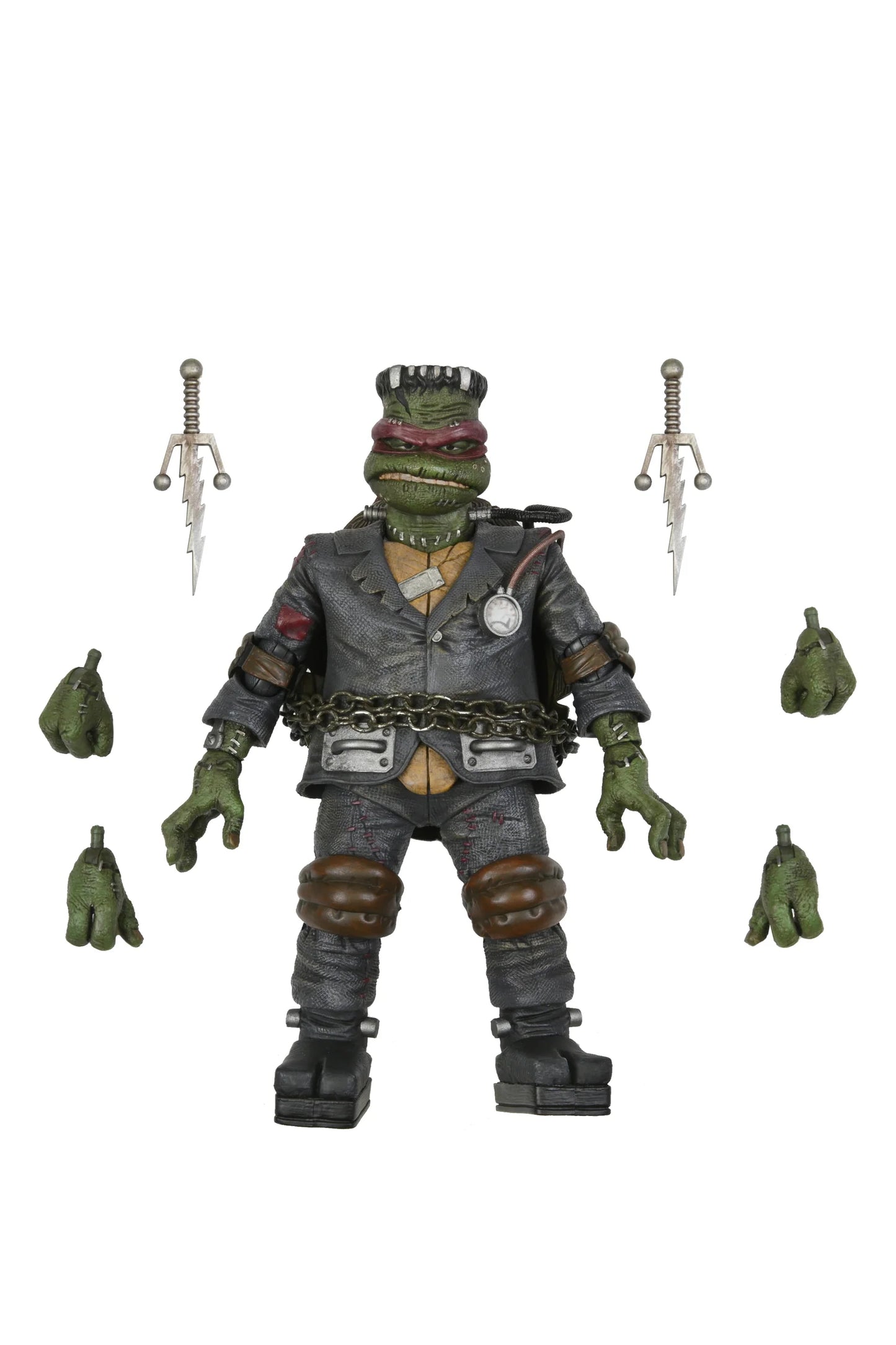 Universal Monsters x Teenage Mutant Ninja Turtles - Ultimate Raphael as Frankenstein's Monster 7" Scale Action Figure (NECA)