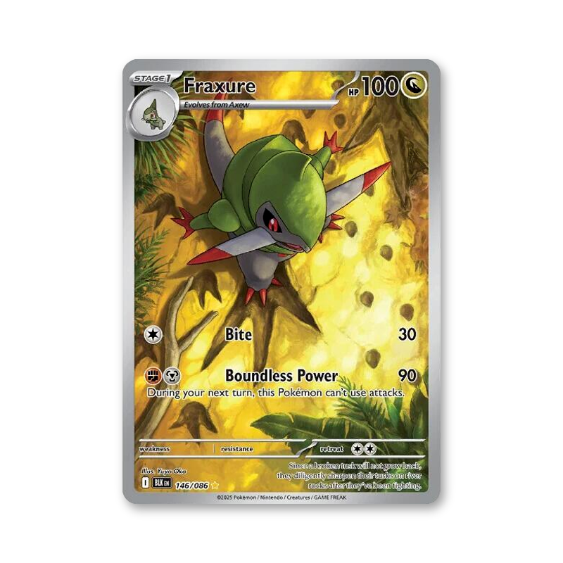 Fraxure - 146/086 (Black Bolt)