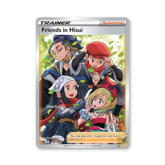 Friends in Hisui (Full Art) - 148/159 (Crown Zenith)