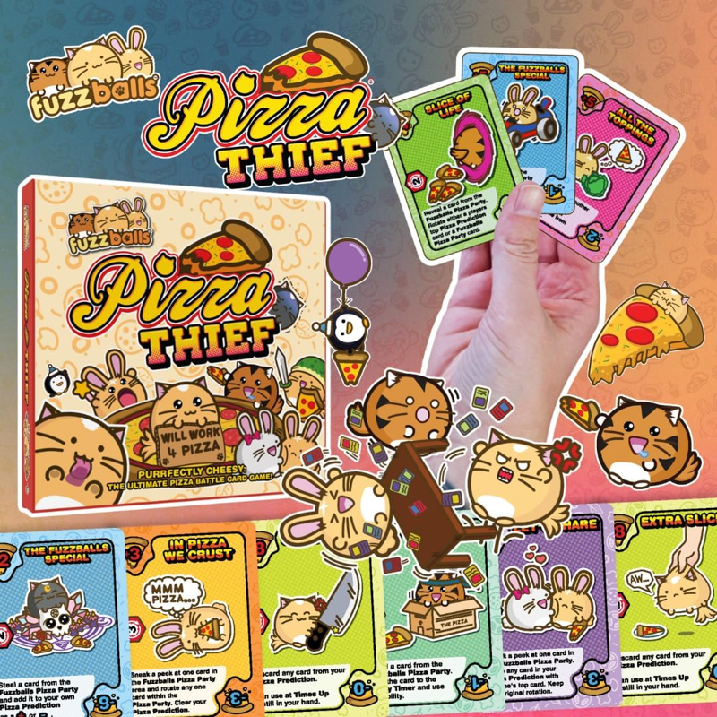 Fuzzballs: Pizza Thief Card Game