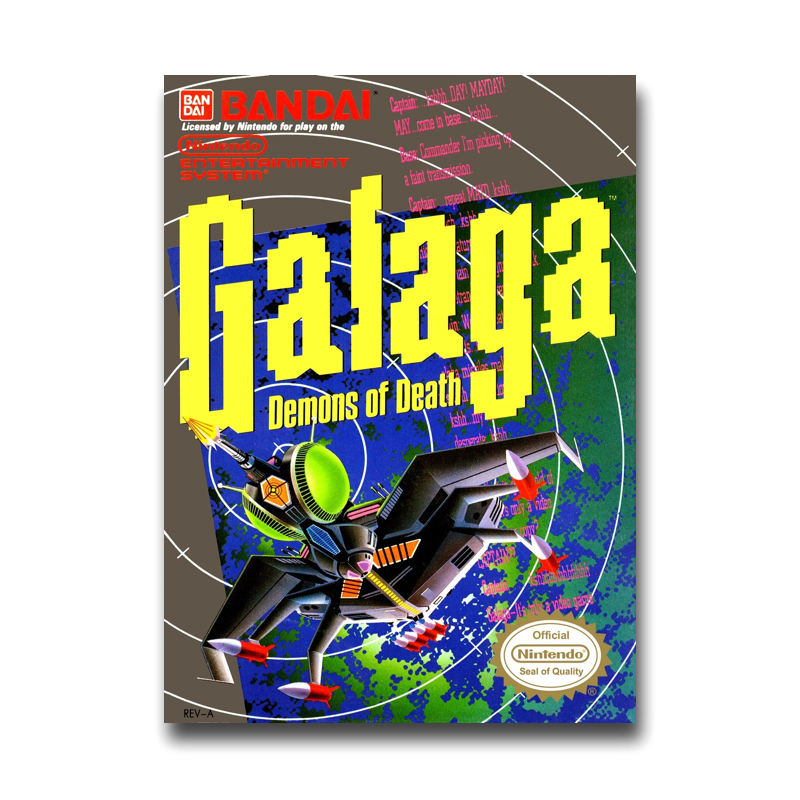 Galaga: Demons of Death (Nintendo NES)