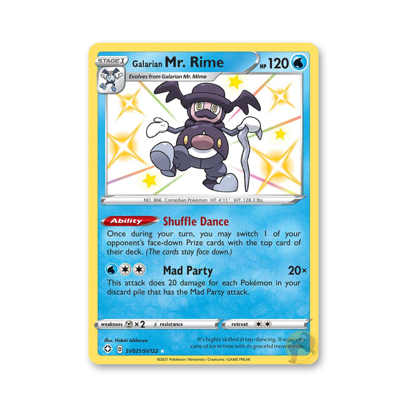 Galarian Mr. Rime - SV021/SV122 (Shining Fates: Shiny Vault)