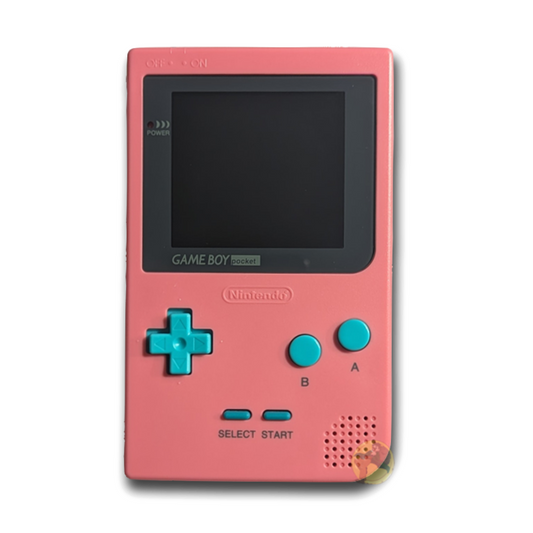 Game Boy Pocket System - Cotton Candy IPS Modded